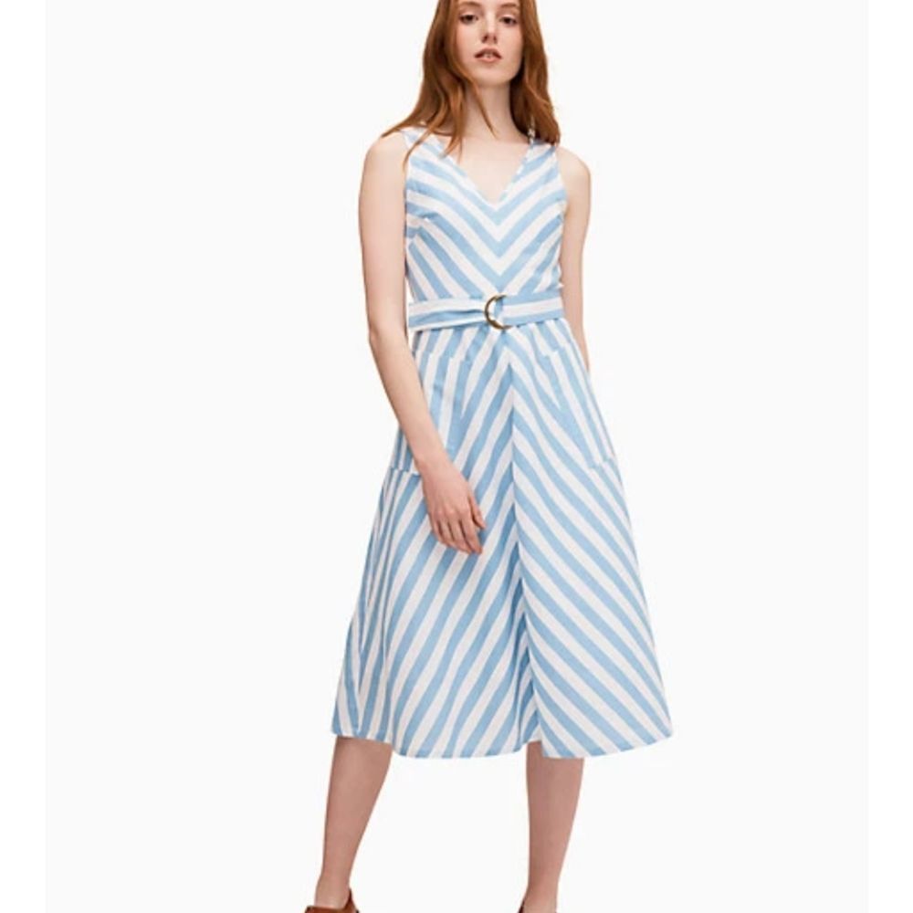 Kate Spade Deck Stripe Midi dress